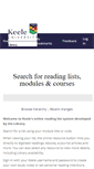 Mobile Screenshot of lists.lib.keele.ac.uk